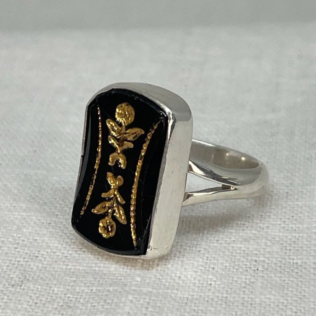 Ring Size 7.5 | Buttonist Antique Button Jewelry